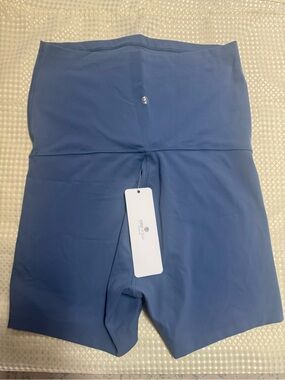 CRZ YOGA  Slate Blue Maternity  Shorts